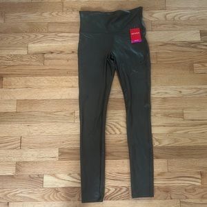 SPANX Olive Green Leggings